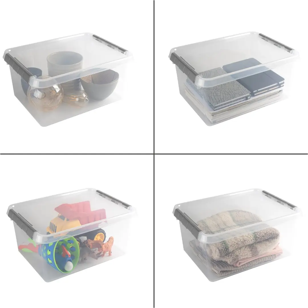 Sunware Comfort Line Opbergbox 15L - Set van 6 - 40x30x18cm - afbeelding 6 van 6