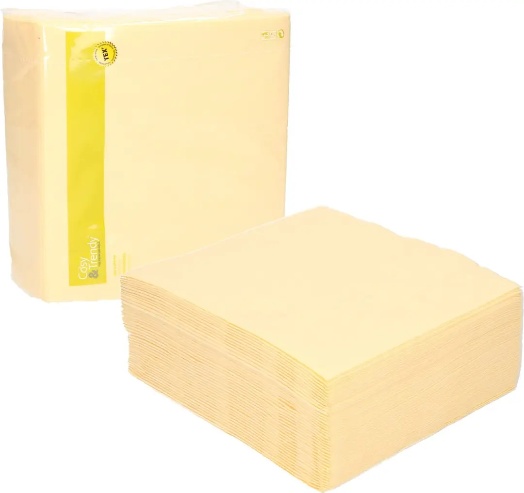 Cosy&Trendy Luxe Tafelservetten Crème 80x