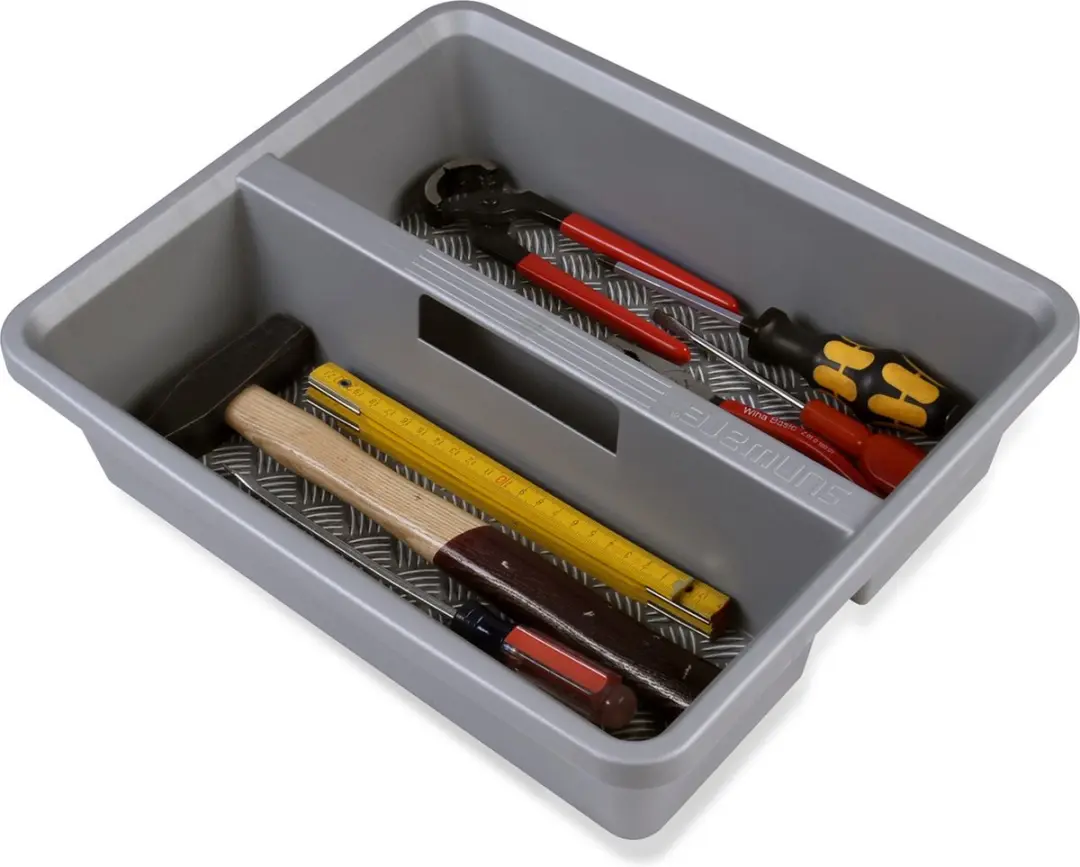 Sunware Organizer 8L Lichtgrijs - 38x32x9,6cm