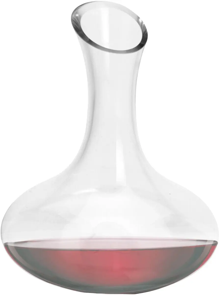 Excellent Houseware Wijnkaraf 1,5L met 4 Rode Glazen