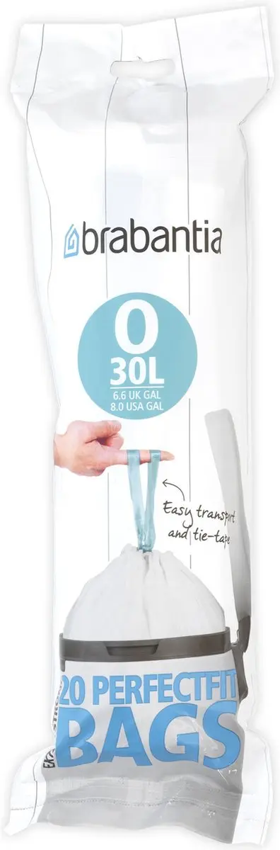 Brabantia PerfectFit Vuilniszakken 30L