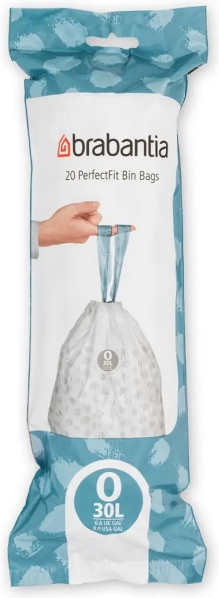 Brabantia PerfectFit Vuilniszakken 30L - 20 Stuks