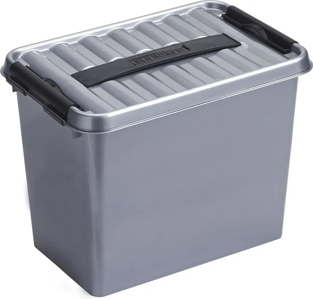 Sunware Q-line Opbergbox 9L - 3 Stuks