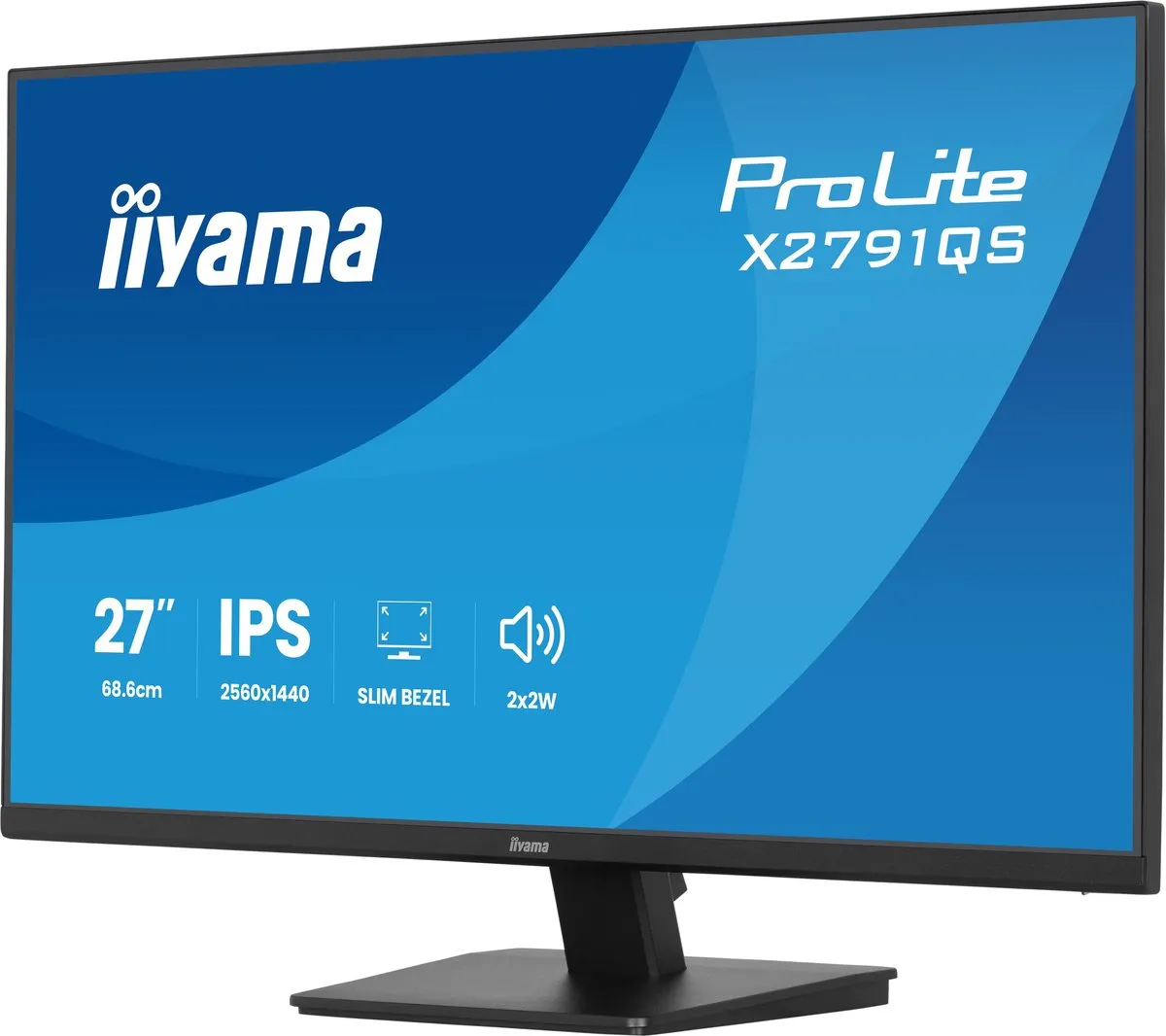 iiyama ProLite X2791QS-B1 Monitor 27" QHD IPS - Zwart