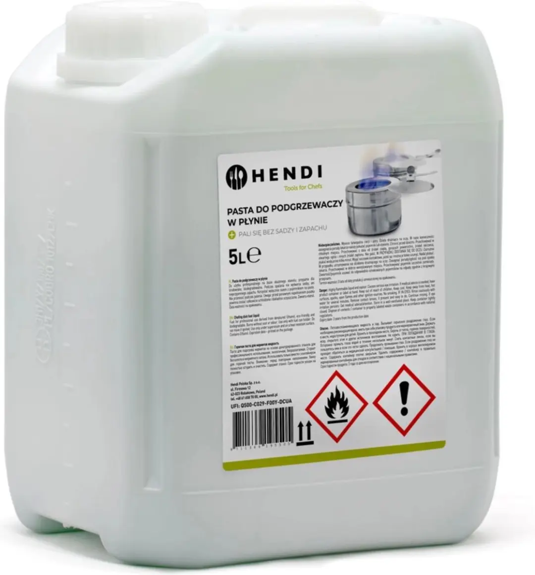 Hendi Brandpasta Ethanolgel 5L