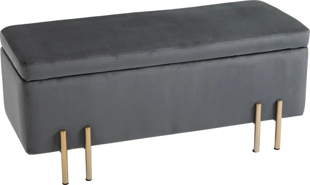Homcom Zitbank 838-024 - Donkergrijs