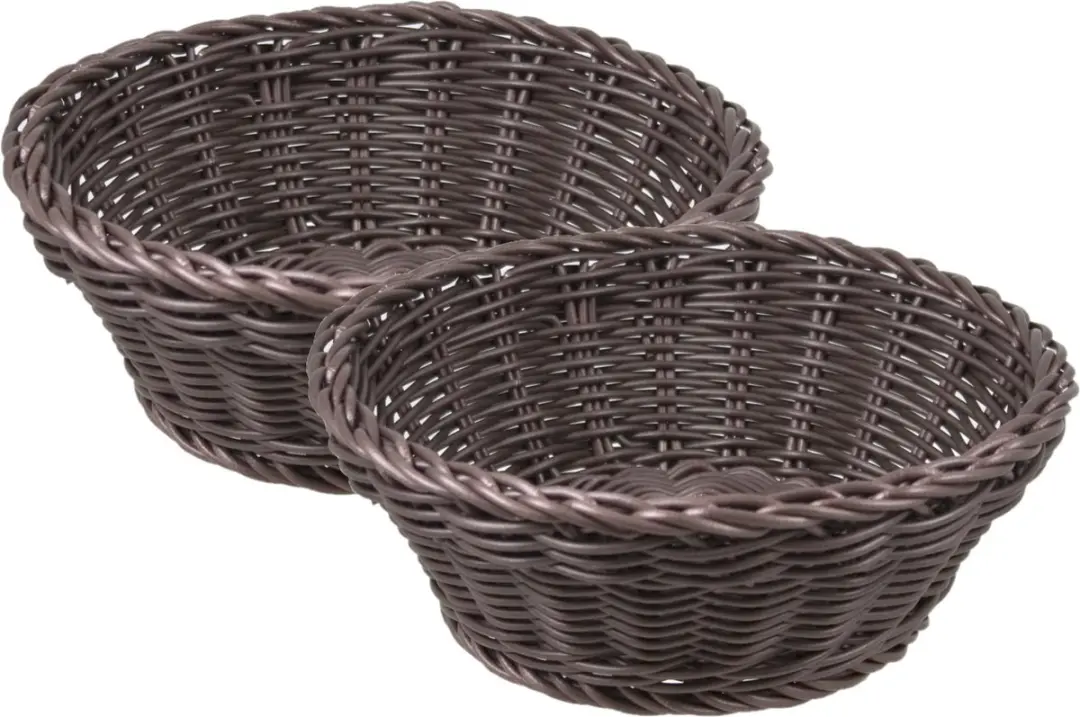 Cosy&Trendy Broodmand D20xH8cm - Donkerbruin