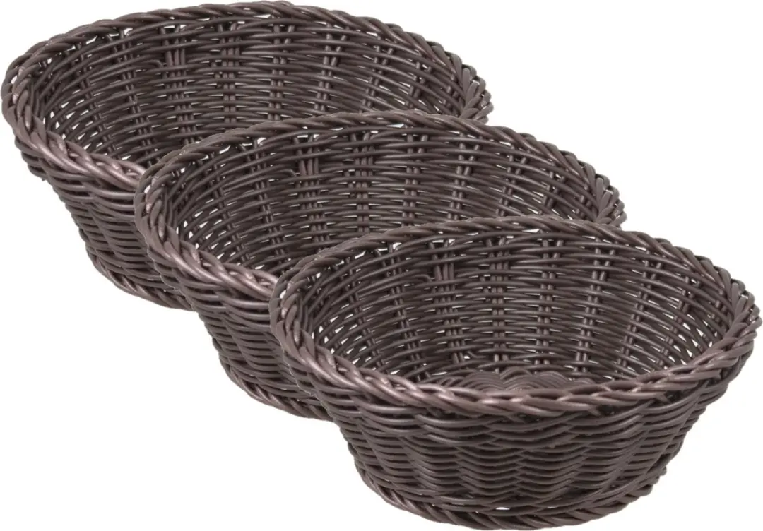 Cosy&Trendy Broodmand D20xH8cm - Donkerbruin