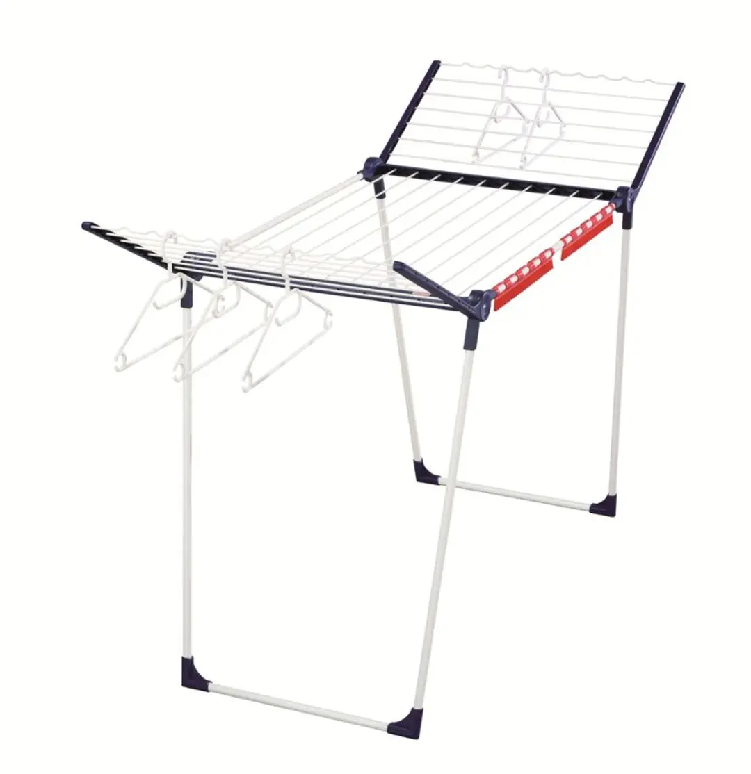Leifheit Pegasus 200 Solid Droogrek 20m - Wit/Blauw - afbeelding 6 van 6