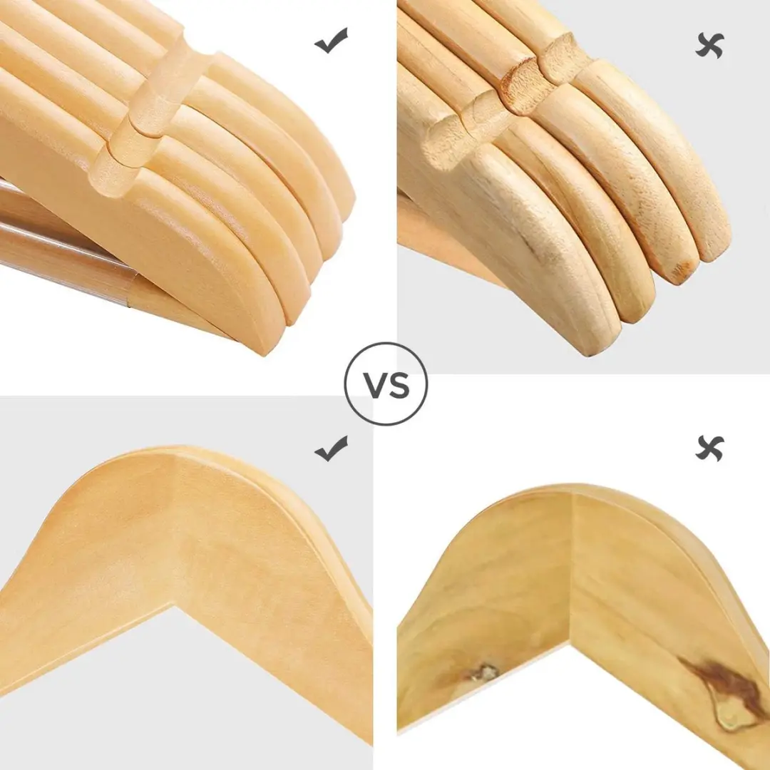 Songmics CRW001N01 Massief Houten Hangers