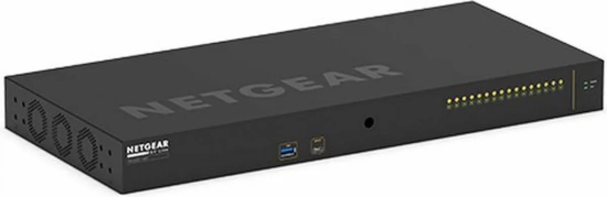 Netgear XSM4216F-100EUS Switch - 16 Poorten - 320 Gbps - Zwart