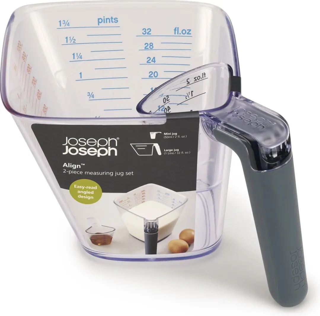 Joseph Joseph Align Maatbekers - 2 Stuks 1L