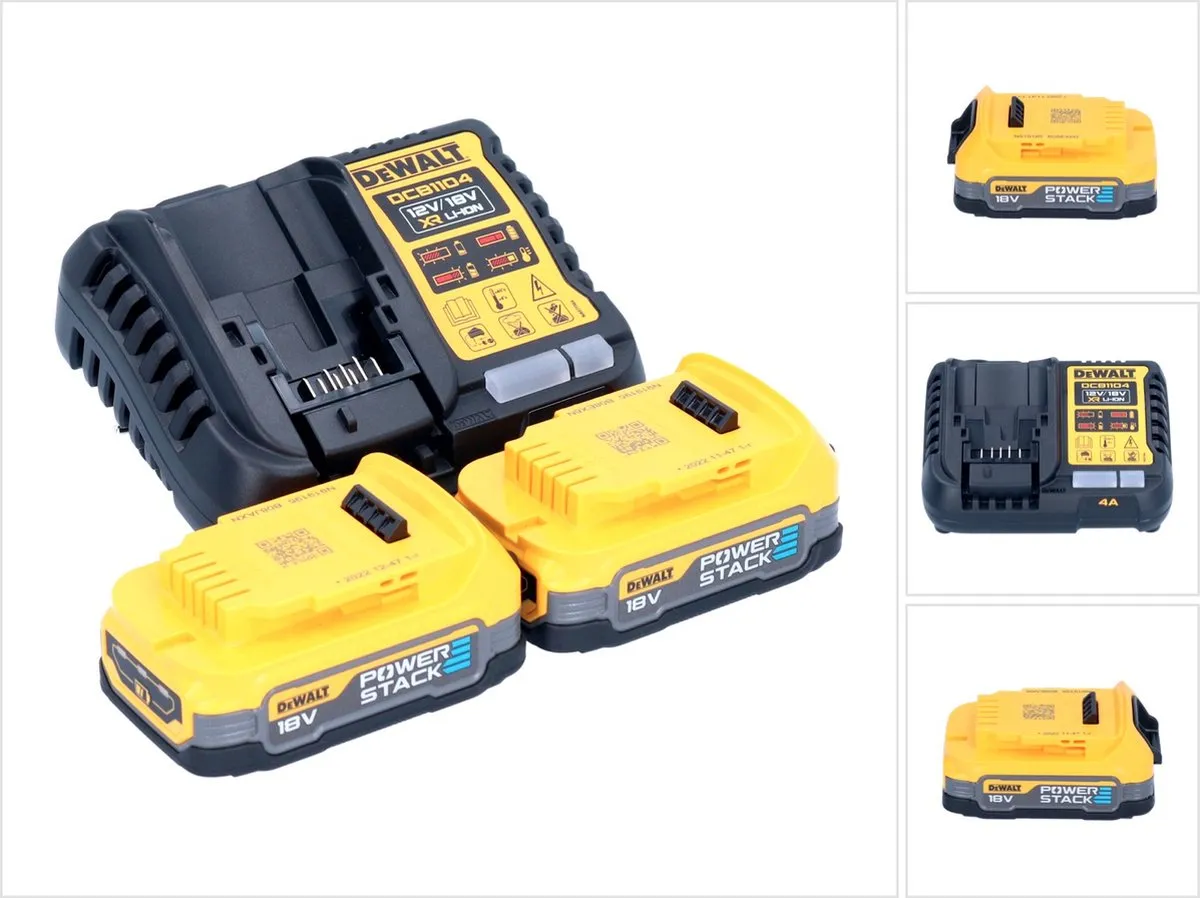 DeWalt DCB1104 E2 Accustartset 12V/18V