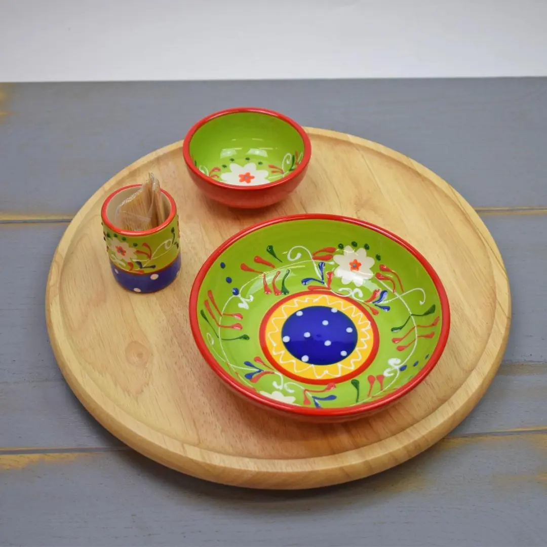 Cosy&Trendy Lazy Susan Draaischotel - Ø30cm - Houtkleur