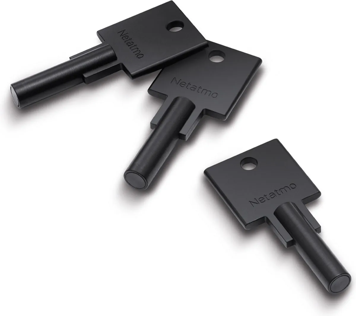Netatmo Elektrisch deurslot - Slimme Sleutels - 3 sleutels - NFC-sleutel - Silver