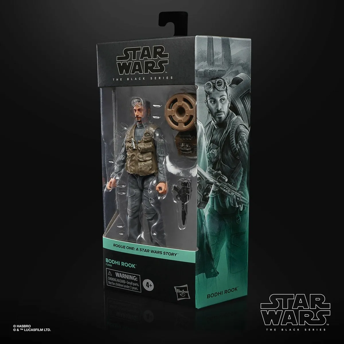 Disney Star Wars Black Series Bodhi Rook Actiefiguur 15cm F28885L0 - Multicolor - afbeelding 6 van 6