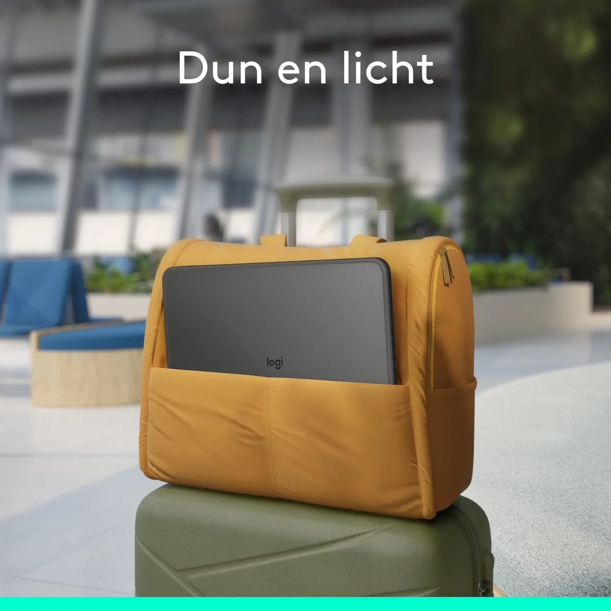 Logitech Combo Touch iPad Pro 13" M4 Toetsenbordcase - Grijs - afbeelding 6 van 6