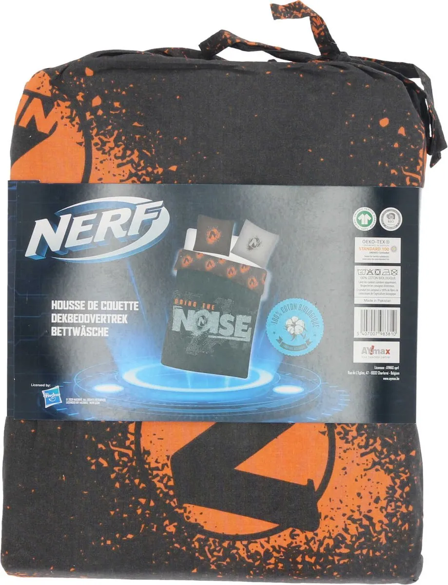 Nerf Noise Dekbedovertrek 140x200cm - Grijs