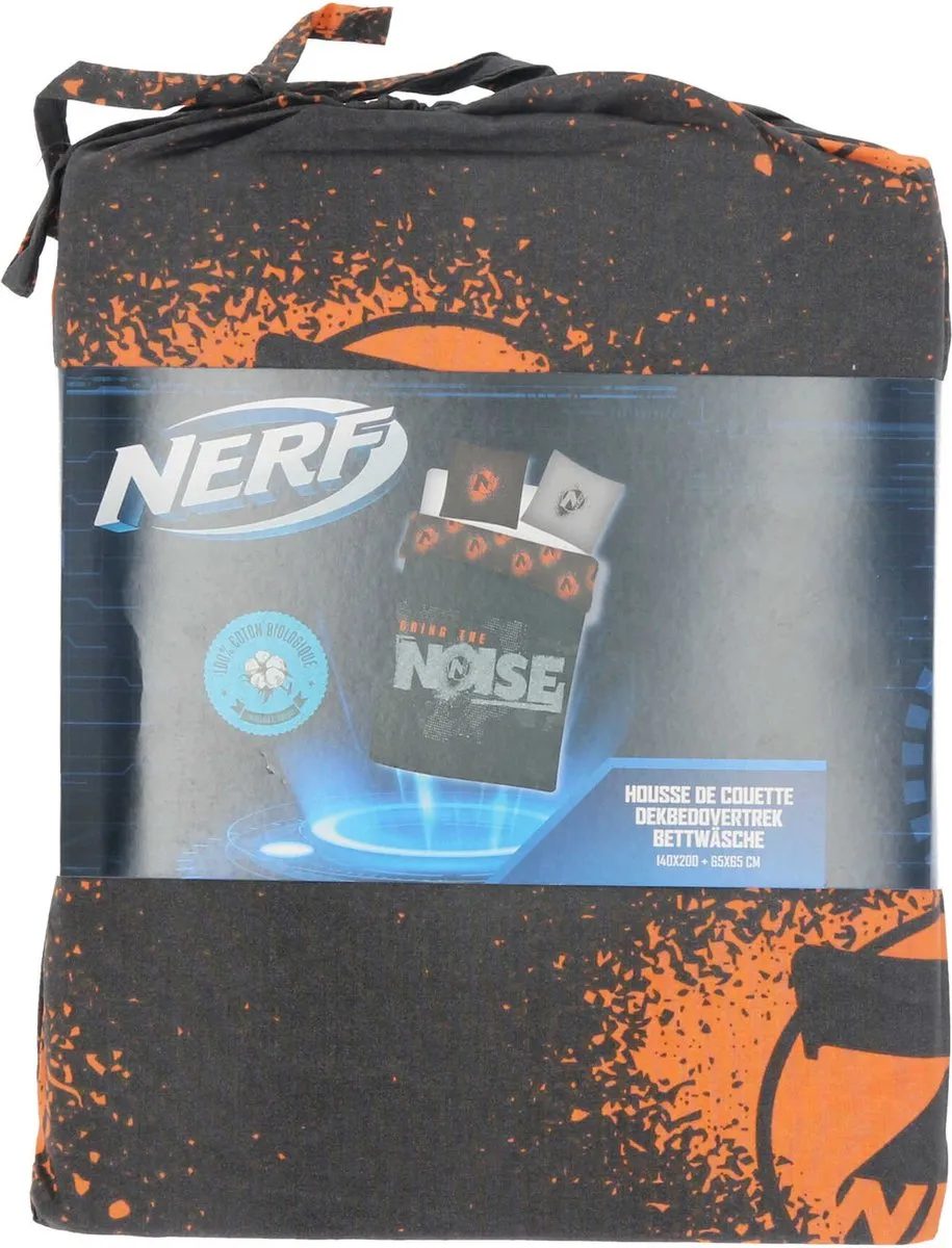 Nerf Noise Dekbedovertrek 140x200cm - Grijs