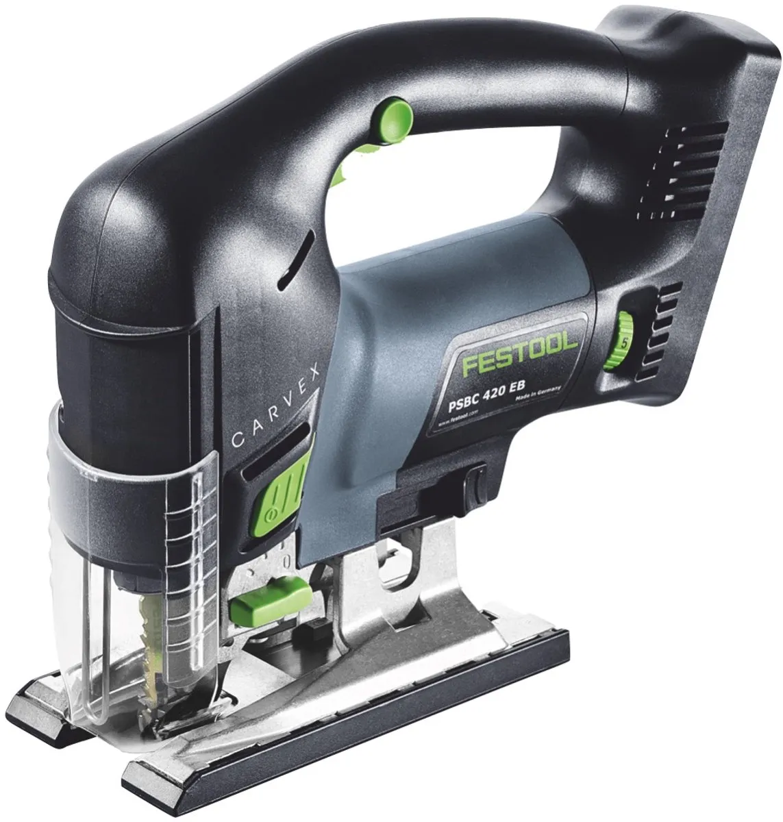Festool CARVEX PSBC 420-Basic Accu-Pendeldecoupeerzaag 18V - 120mm - 1x Accu 3.0Ah