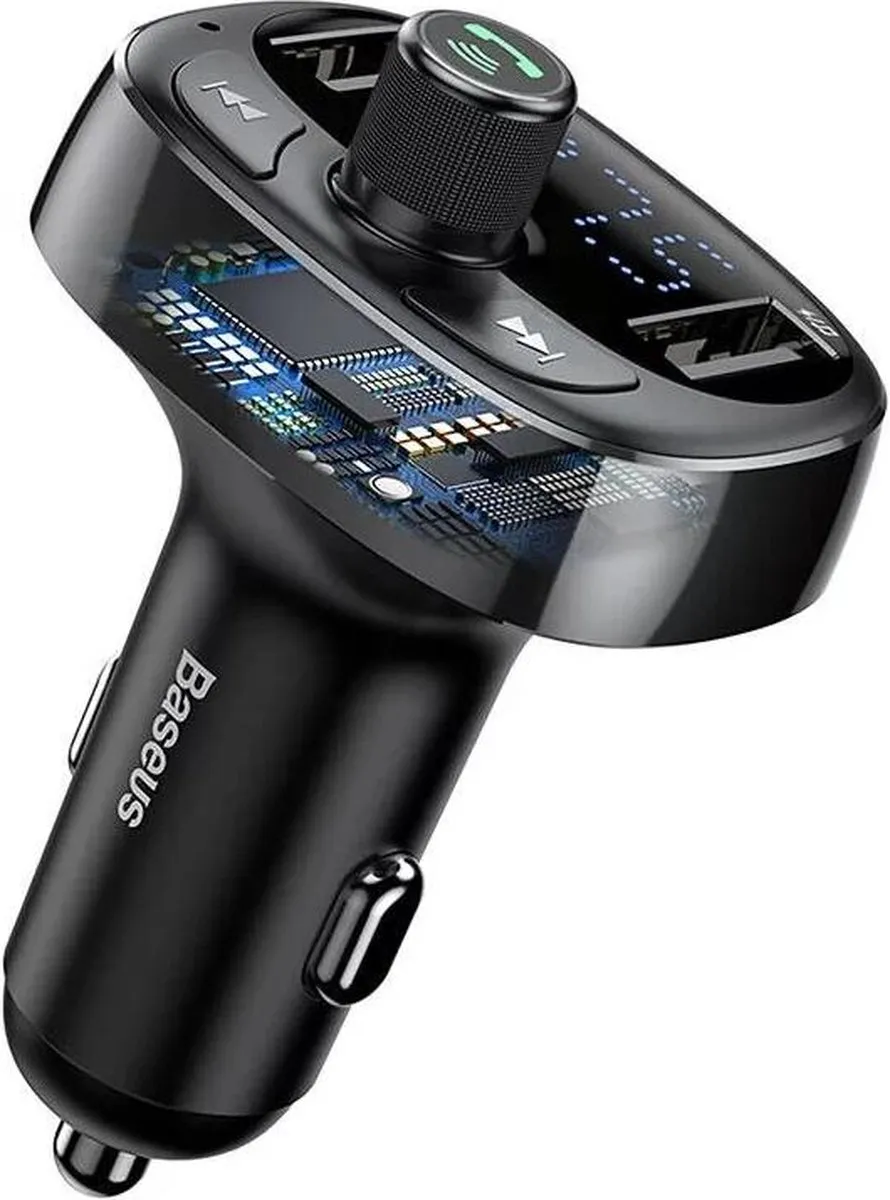 Baseus FM Transmitter Bluetooth Autolader 3.4A