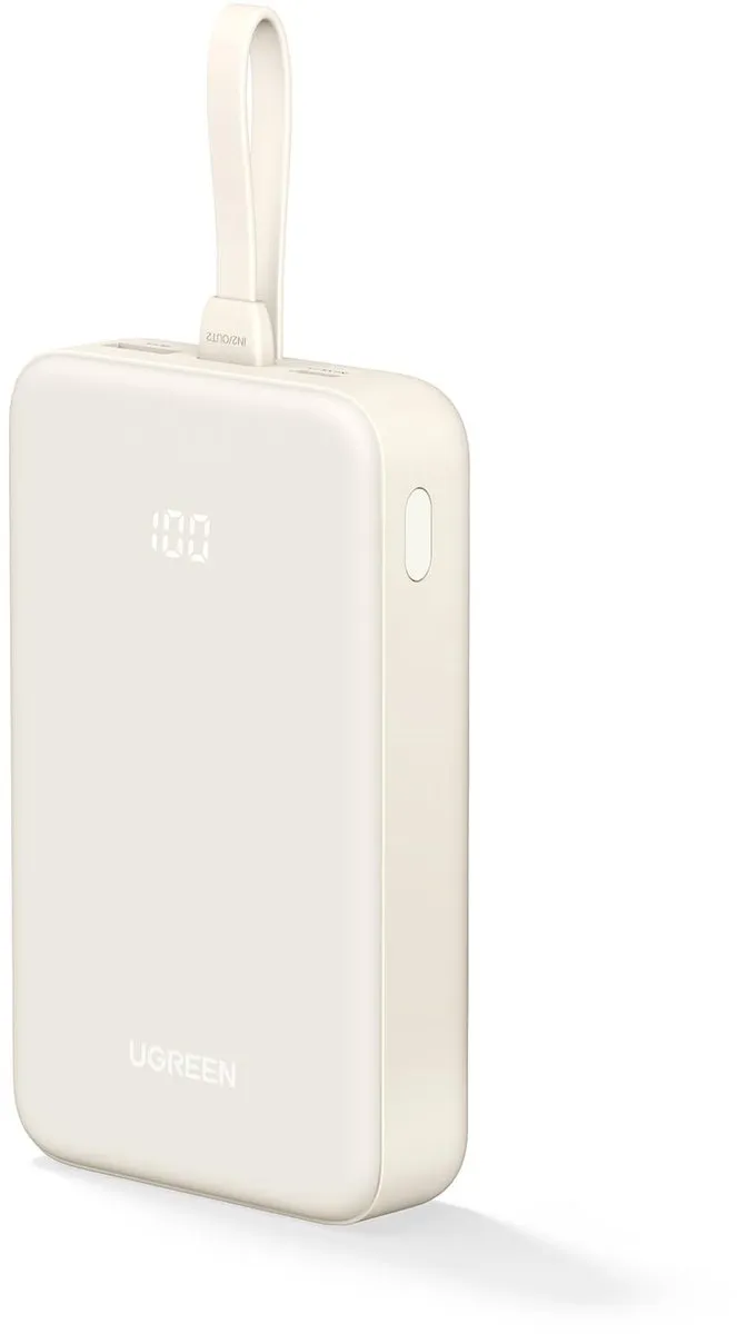 Ugreen 35340 Powerbank 20000mAh - 2x Smartphone 20W - Transparent - afbeelding 6 van 6