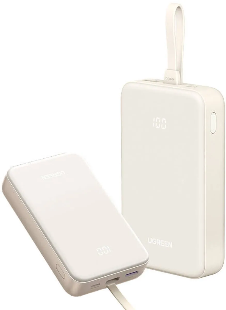 Ugreen 35340 Powerbank 20000mAh - 2x Smartphone 20W - Transparent