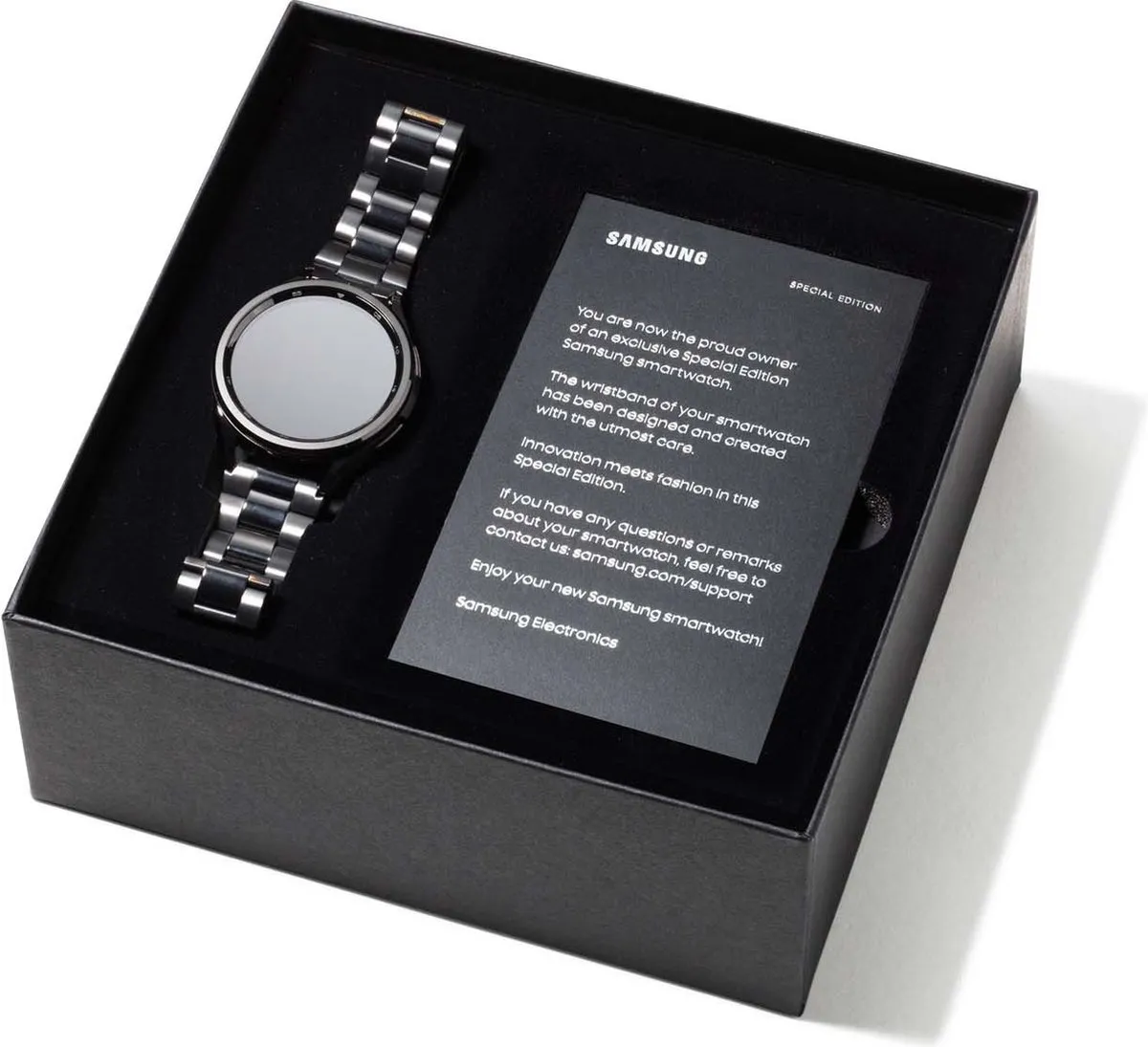 Samsung Galaxy Watch6 Classic Special Edition SA.R960BRS - Zwart - afbeelding 4 van 5