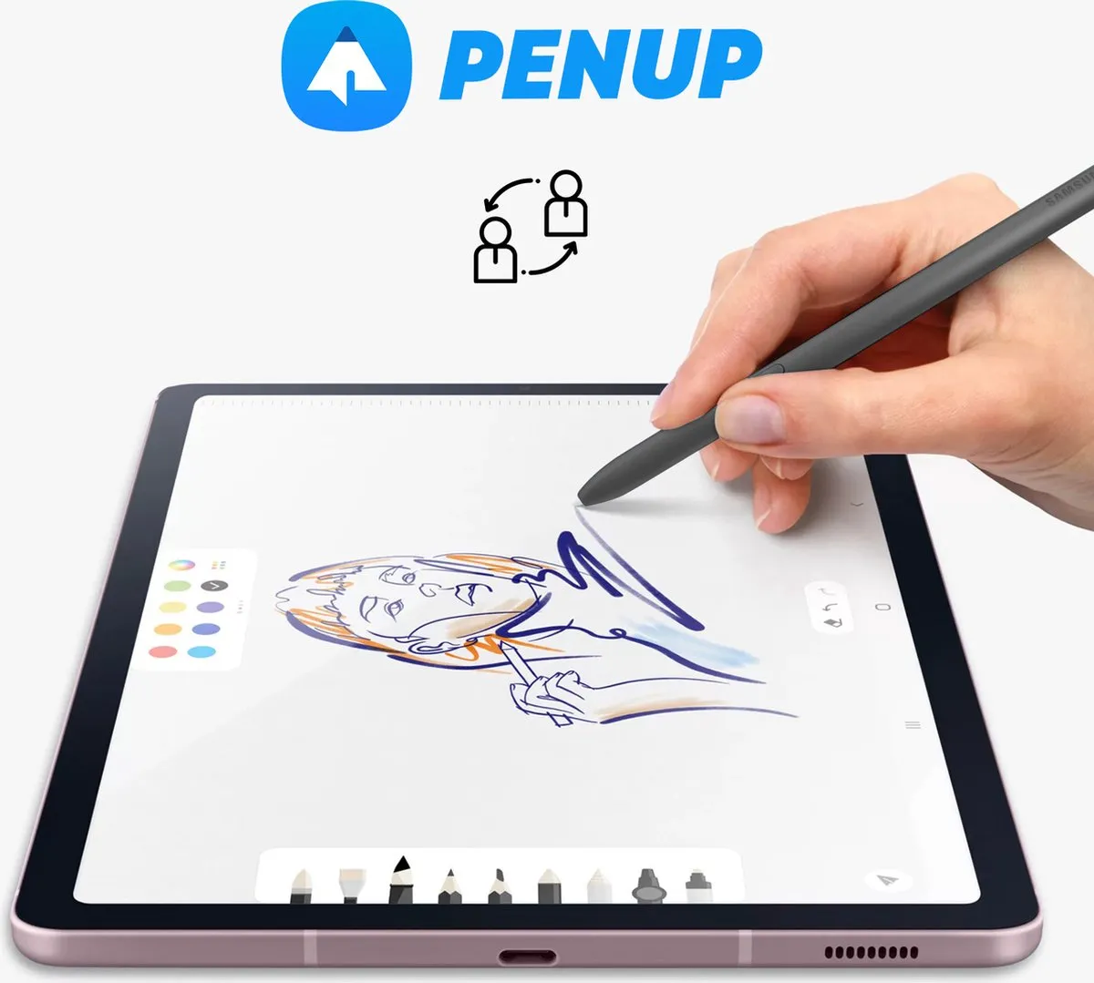 Samsung S Pen EJ-PP610BJE Stylus - Grijs