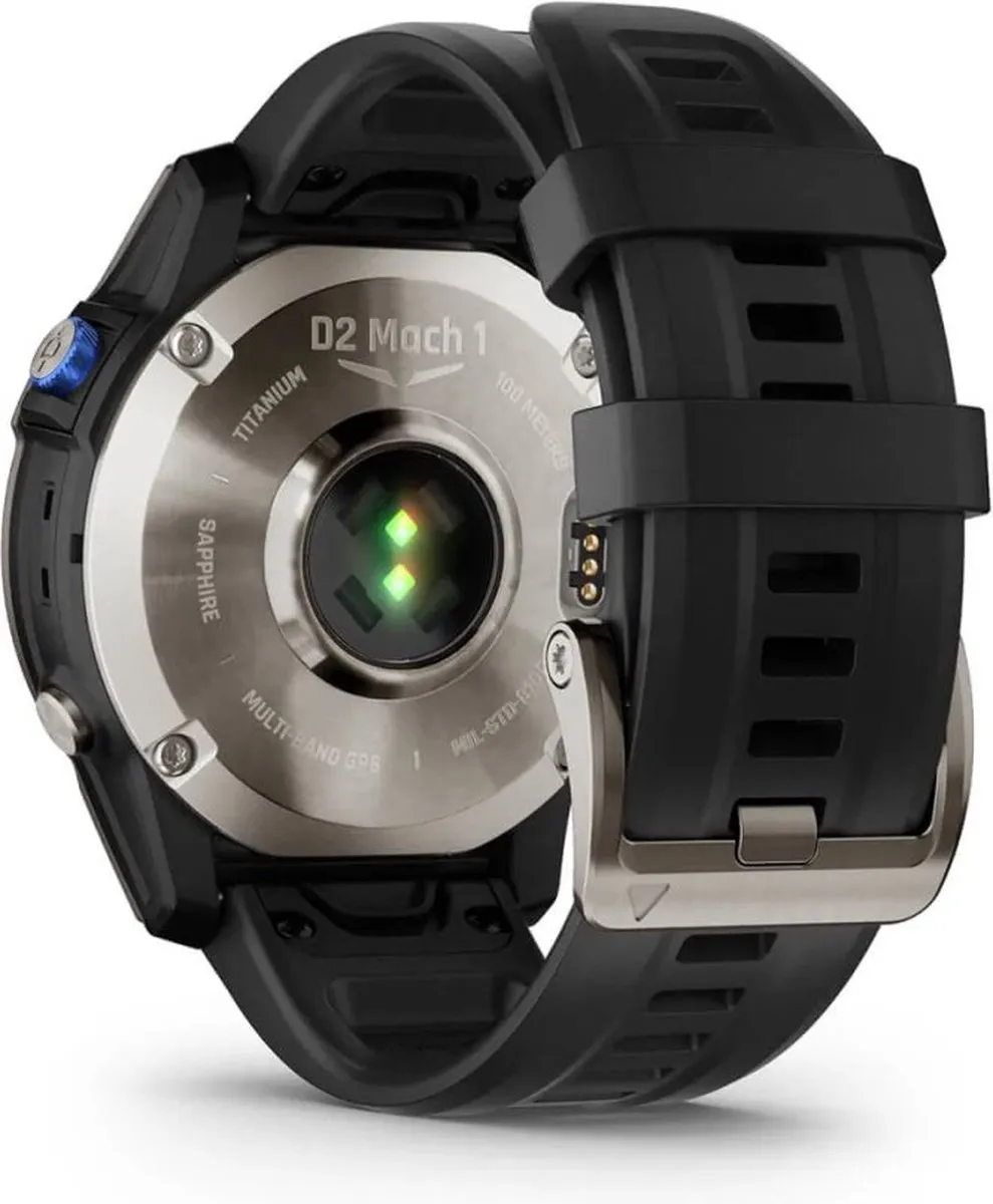 Garmin D2 Mach 1 010-02582-51 Smartwatch - 47mm - Zilver