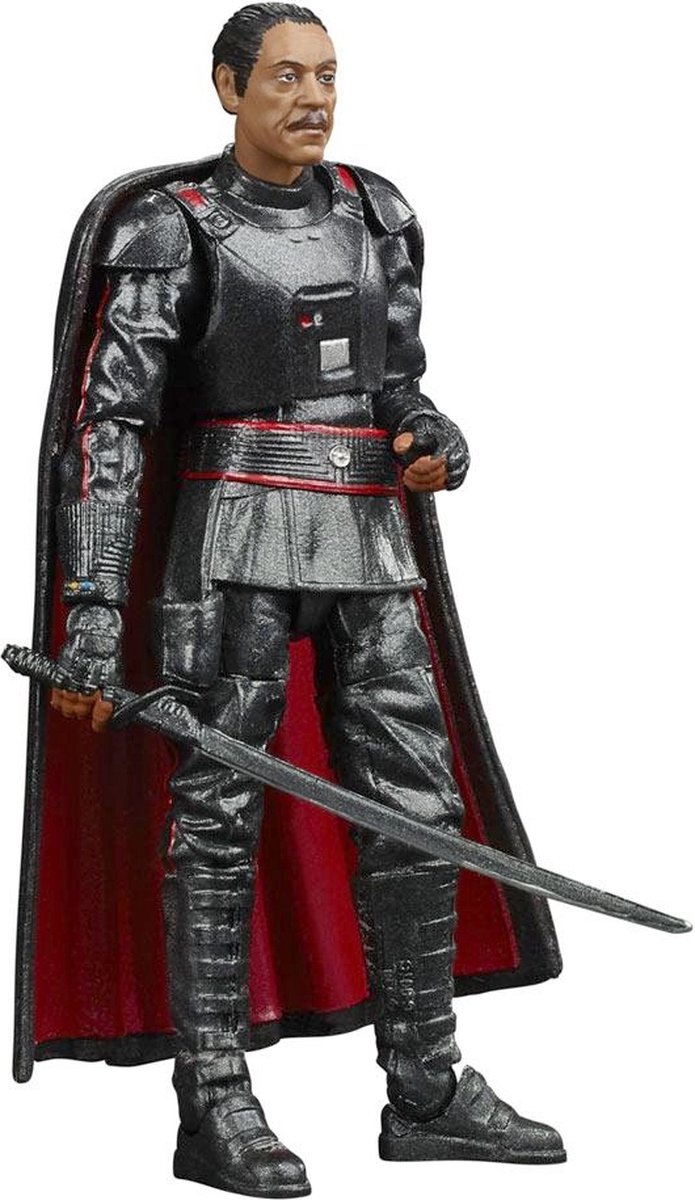Hasbro Star Wars Actiefiguur Moff Gideon 10 cm The Mandalorian Vintage Collection Carbonized 2021 Multicolours