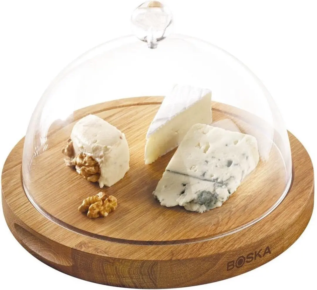Boska Friends Serveerplank Rond met Stolp - Ø24cm
