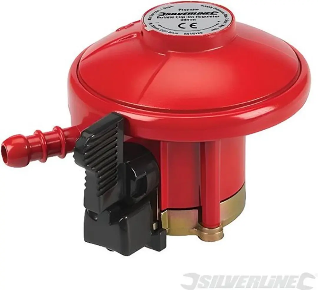 Silverline Gasdrukregelaar 27mm - 37 mbar - Propaan - afbeelding 6 van 6