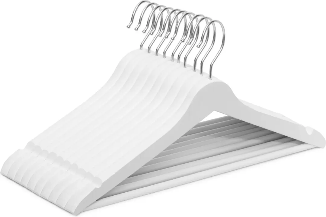 Wicotex Houten Kledinghanger Set 10 Stuks