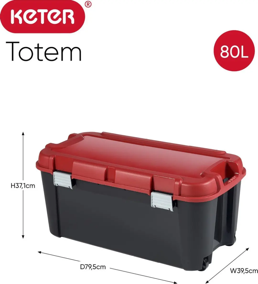 Allibert - Hutkoffer Totem 80L
