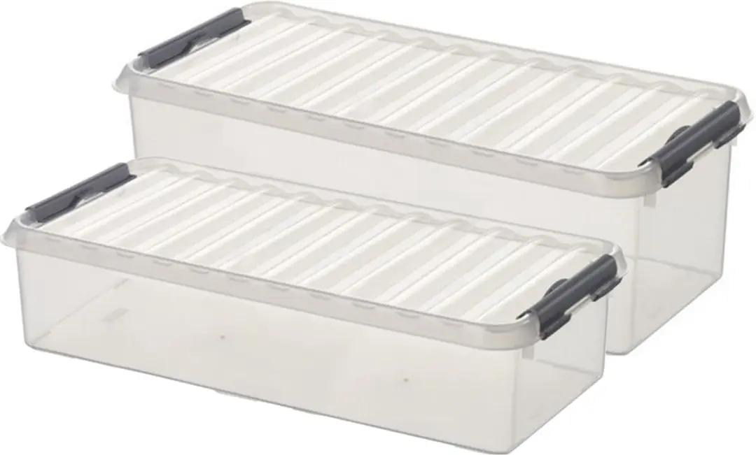Sunware Q-Line Opbergboxen Set 6 Stuks