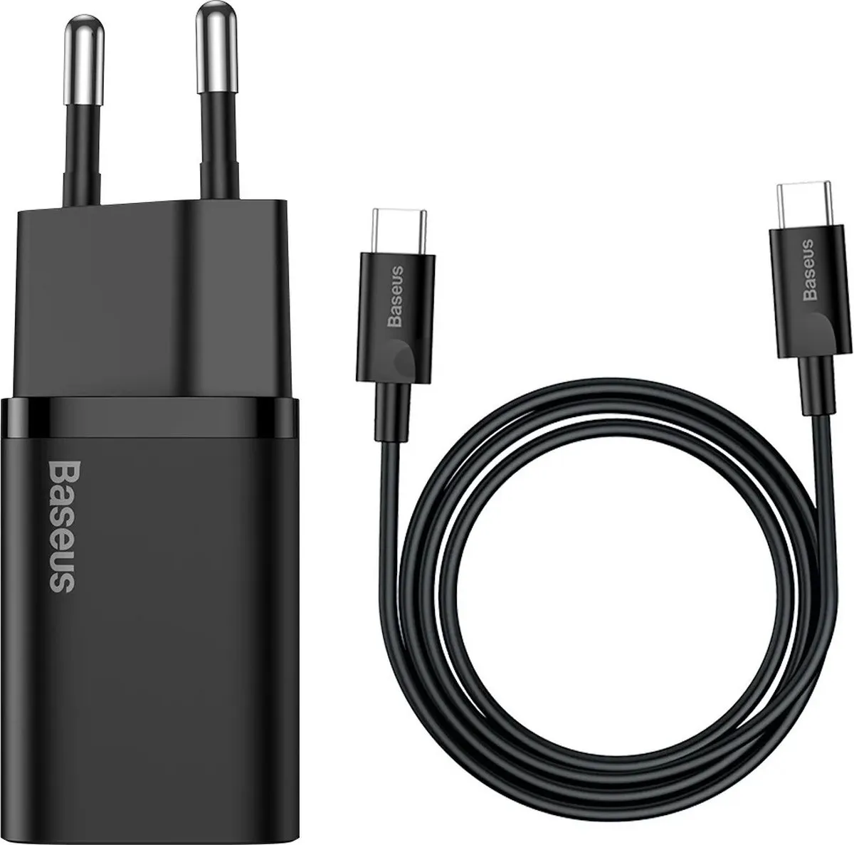 Baseus Reislader TZCCSUP-L02 25W - USB-C Kabel 1m - Wit