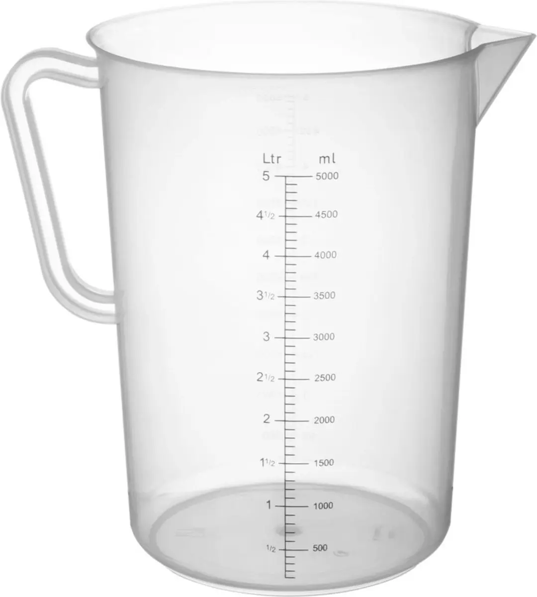 Hendi Maatbeker Polypropyleen 5 Liter