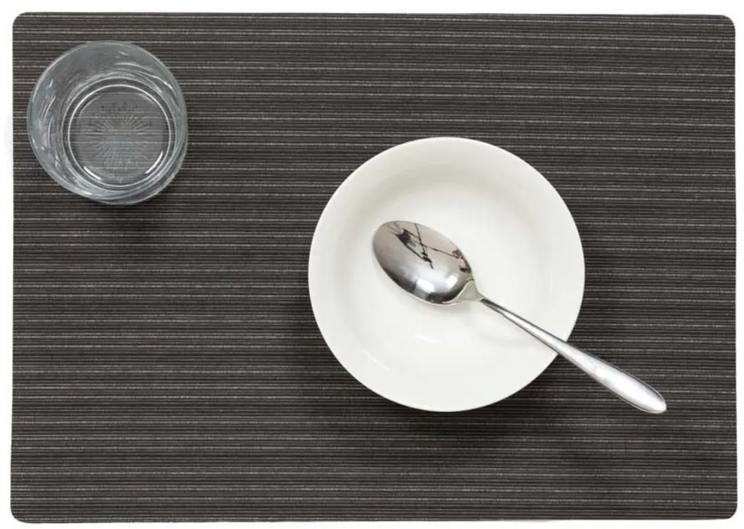 Wicotex Placemats Othos - 10 Stuks - Zwart - 30x43cm