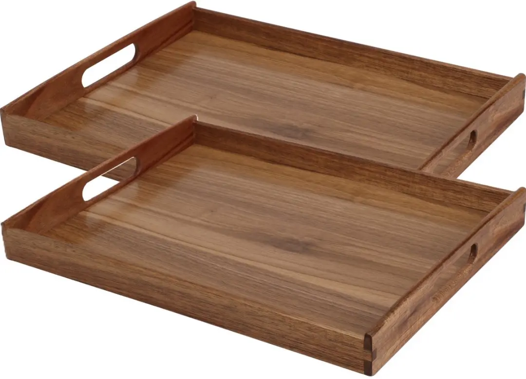Excellent Houseware Bamboe Dienblad 2x