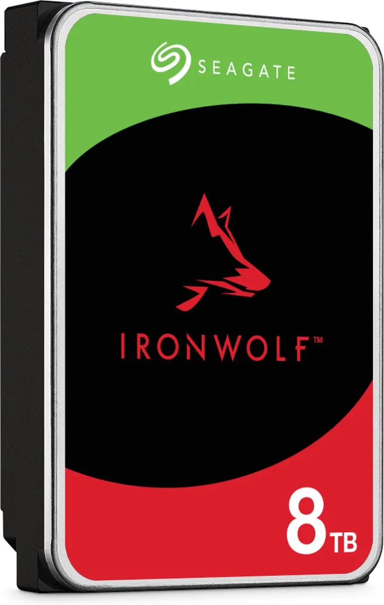 Seagate IronWolf ST8000VN004 8TB NAS Harde Schijf - 7200rpm