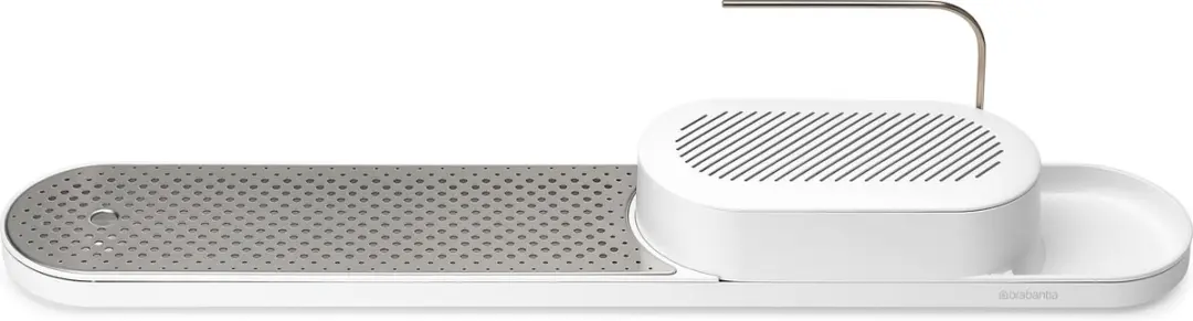 Brabantia SinkStyle Gootsteenorganizer 2-delig - Mineral Fresh White