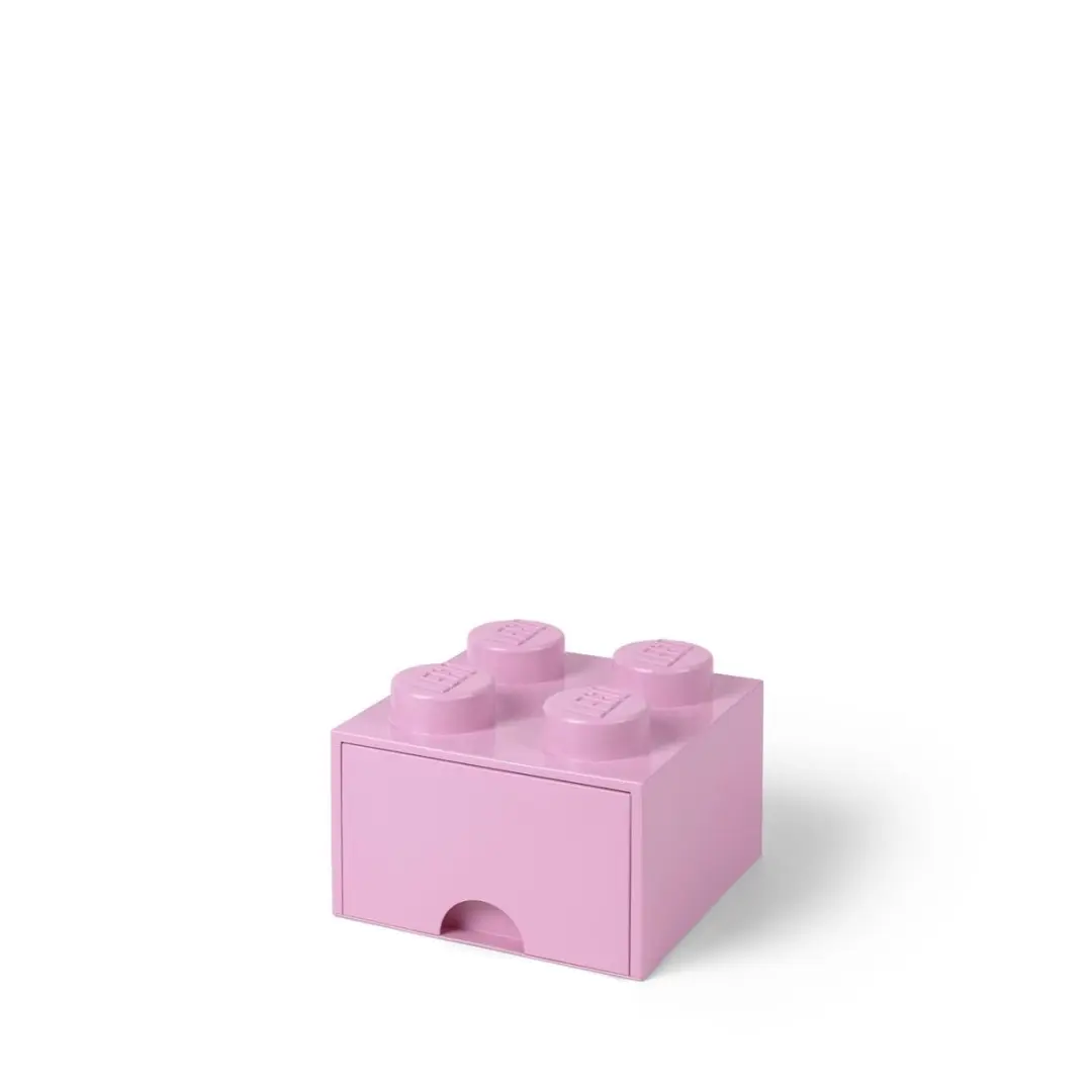 LEGO Brick 4 Opbergbox Roze