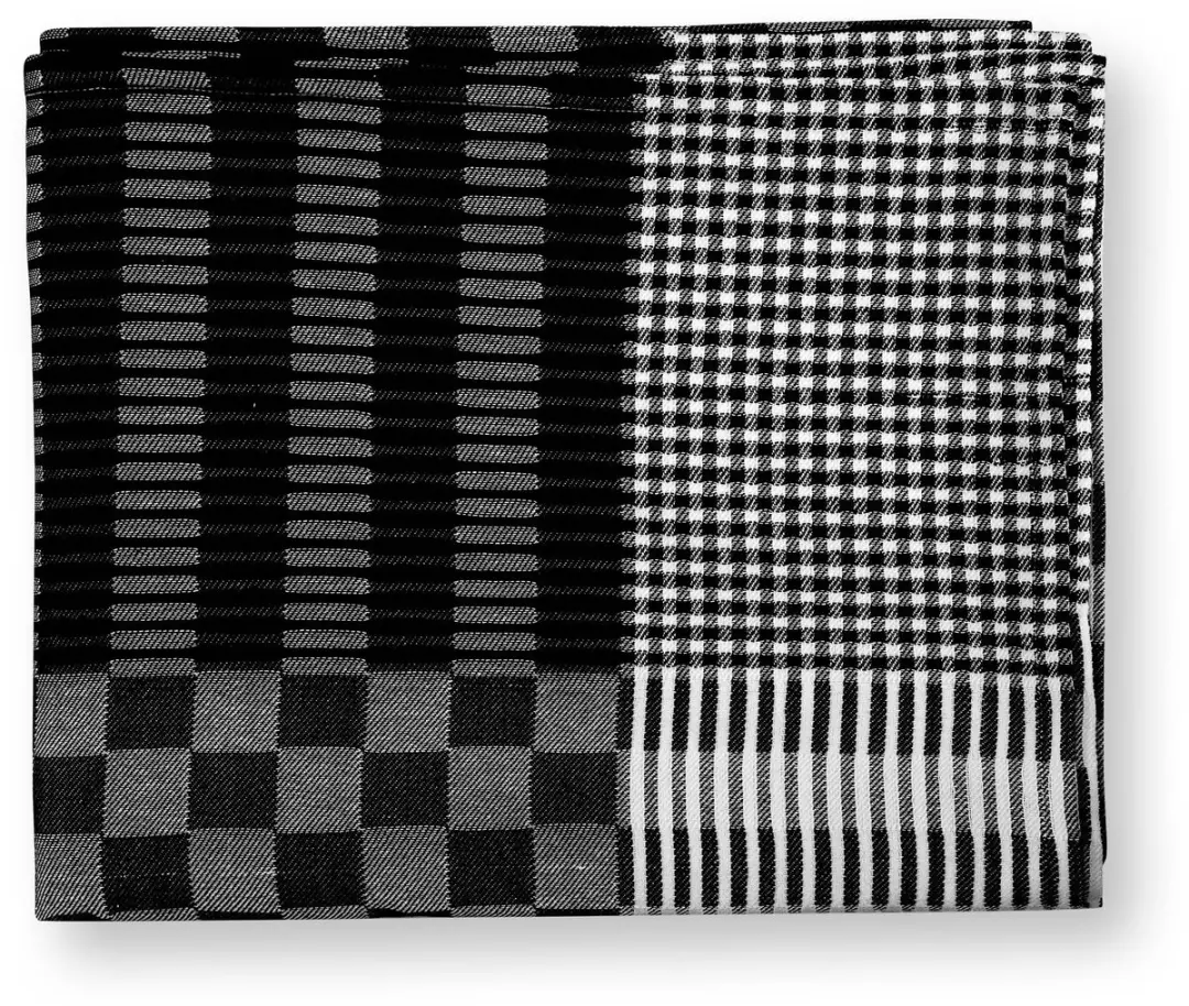 vtwonen Basic Tafelkleed 150x250cm - Zwart Katoen