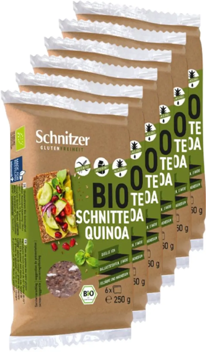 Schnitzer Quinoabrood 6 Stuks