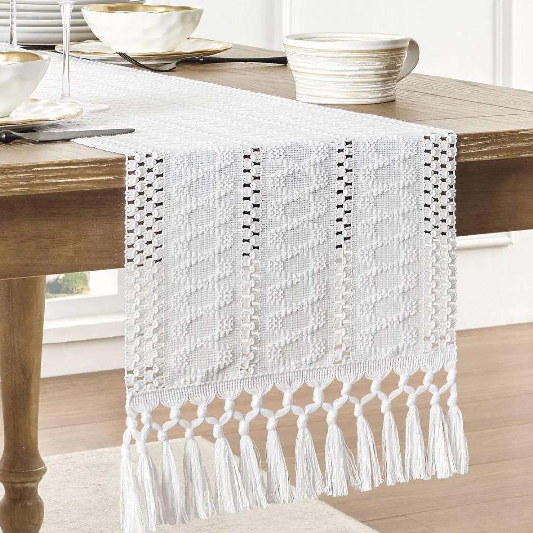 ECTEATOY Boheemse Tafelloper 30x120cm