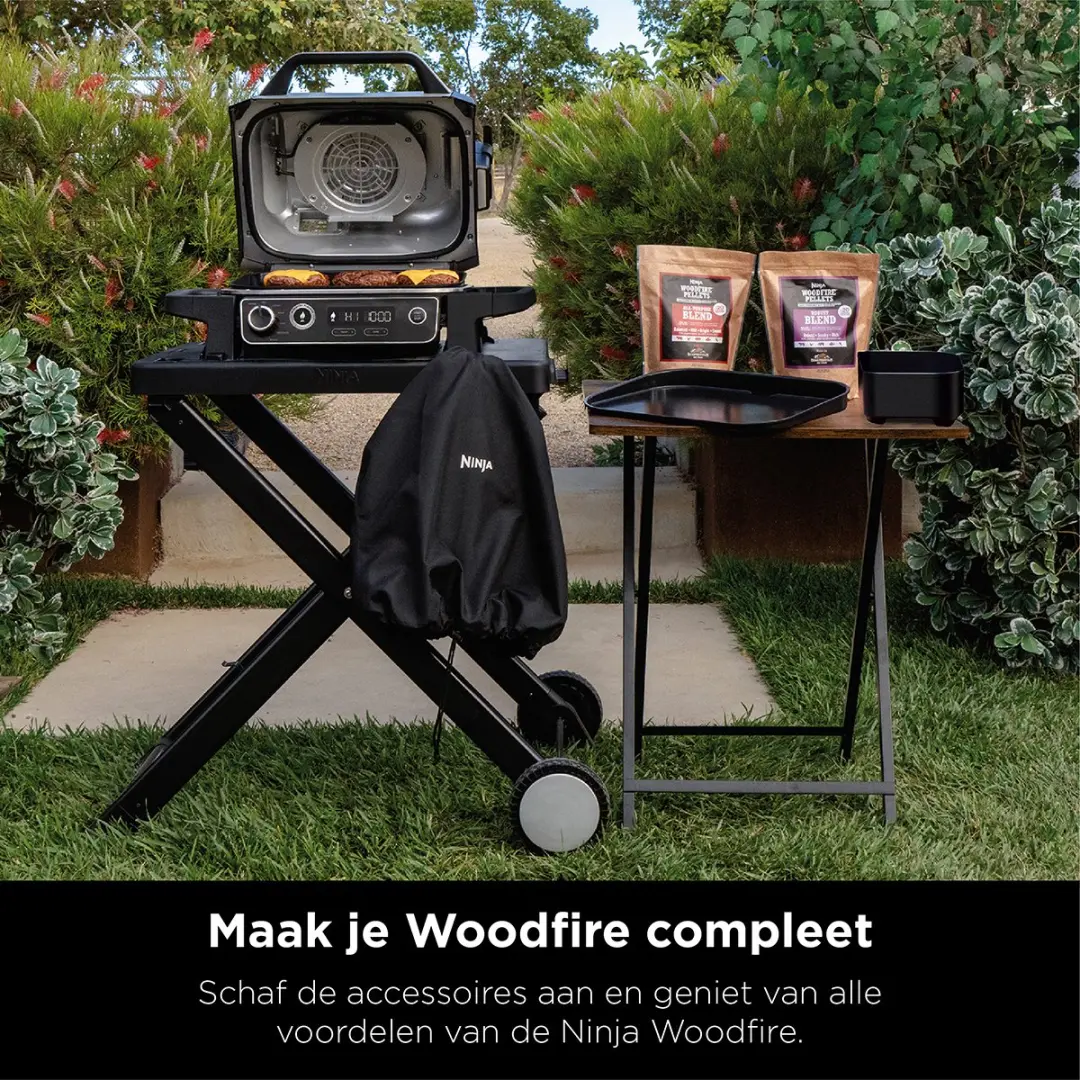 Ninja Woodfire Barbecuemand - Zwart