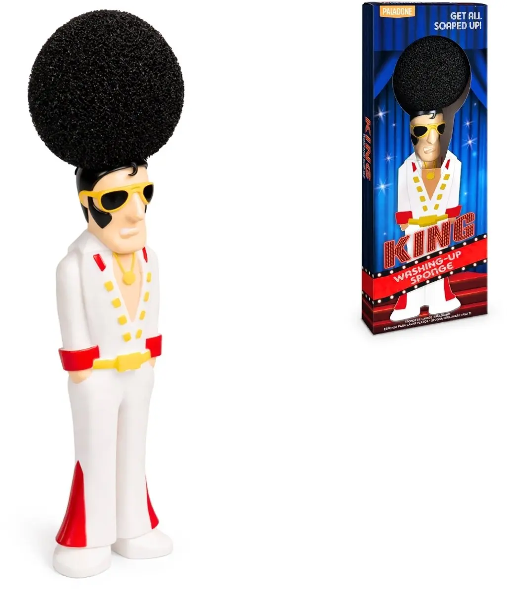 Afwasborstel / spons Elvis Presley (The King)