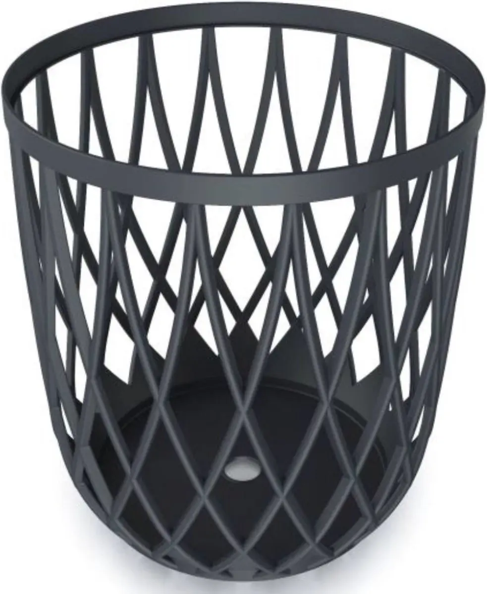 Prosperplast Opbergmanden Antraciet 39cm - 2 Stuks