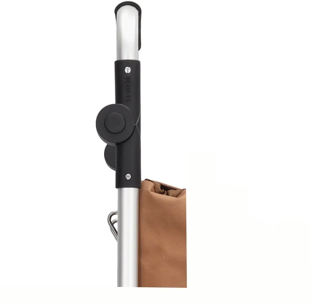 Beagles Alberic Boodschappen Trolley 41.5L - Bloem Bruin